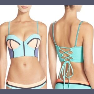 Maaji Timbers Longline Bikini Top